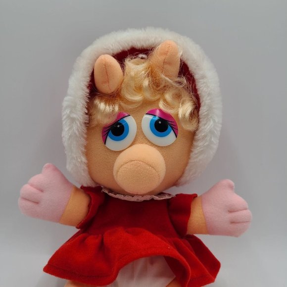 '87 Christmas Miss Piggy Baby Jim Henson - Picture 2 of 7